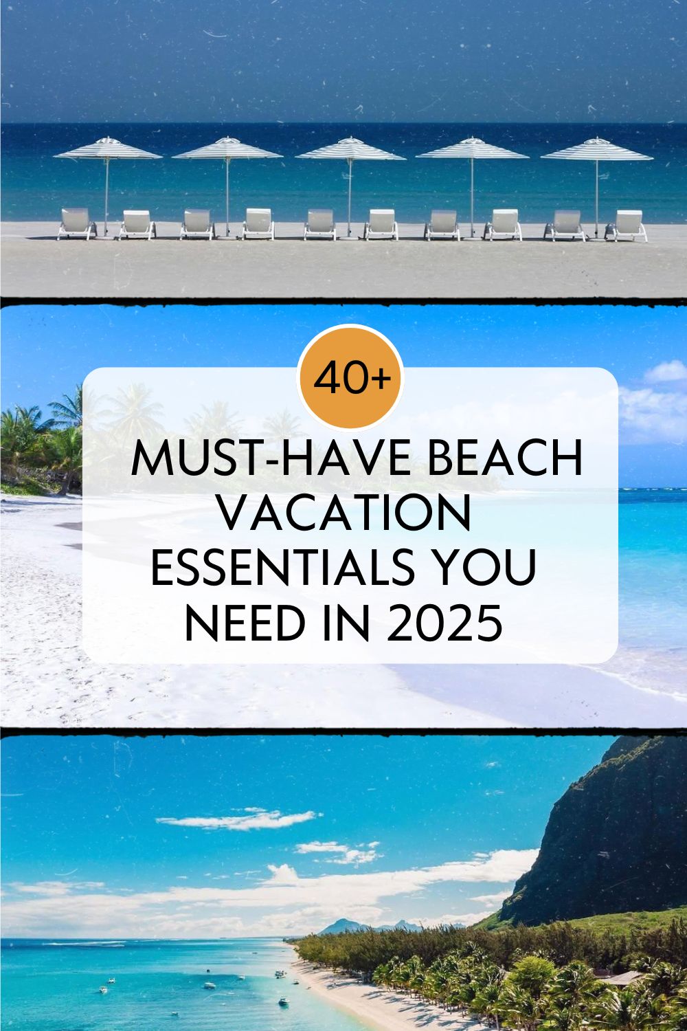 Must Have Beach Vacation Items