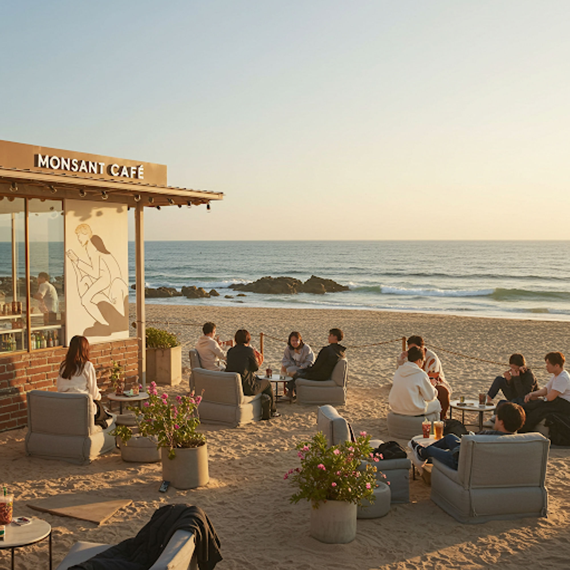 Cafes Near Beach
