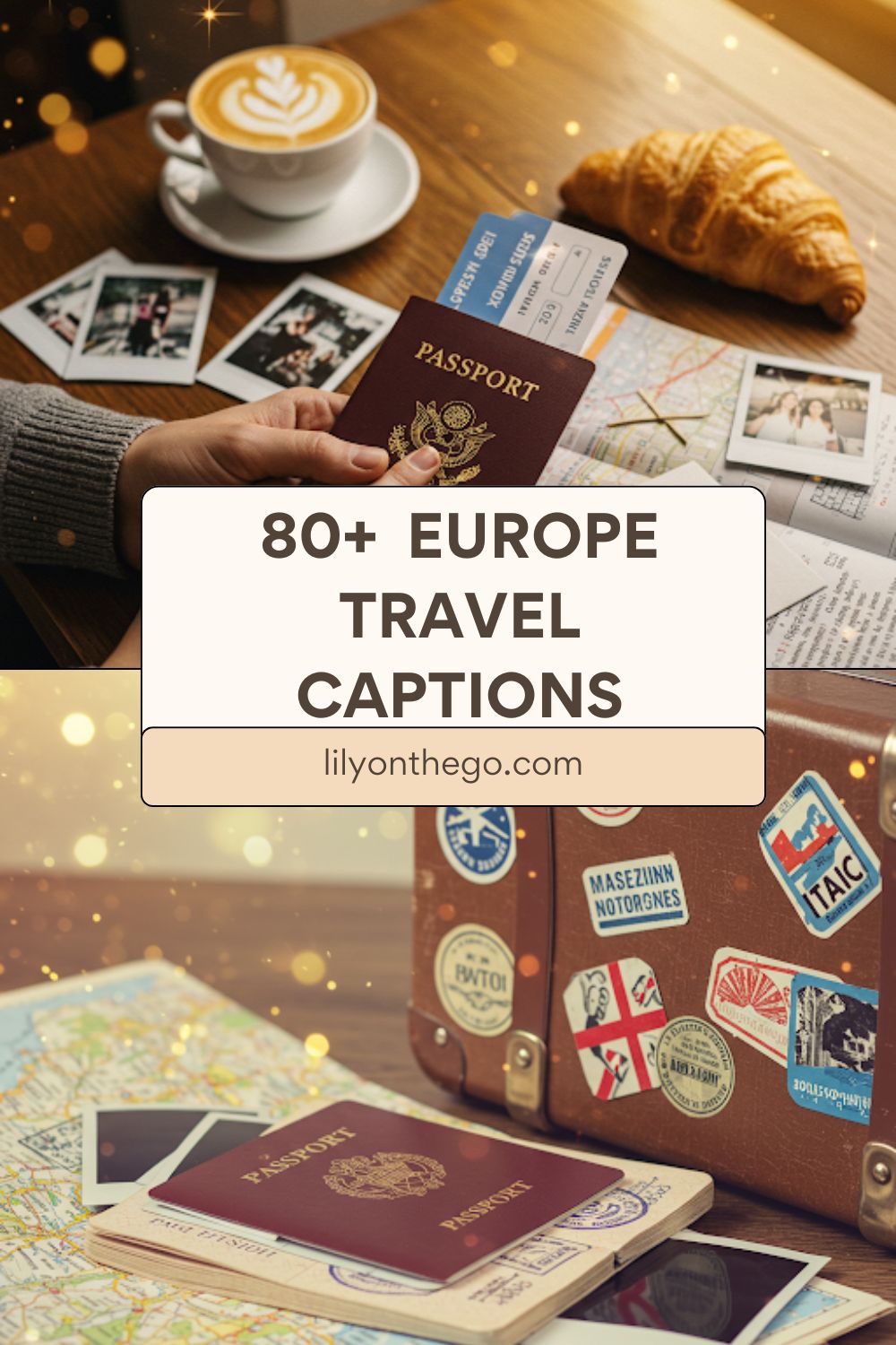 Europe Travel Caption