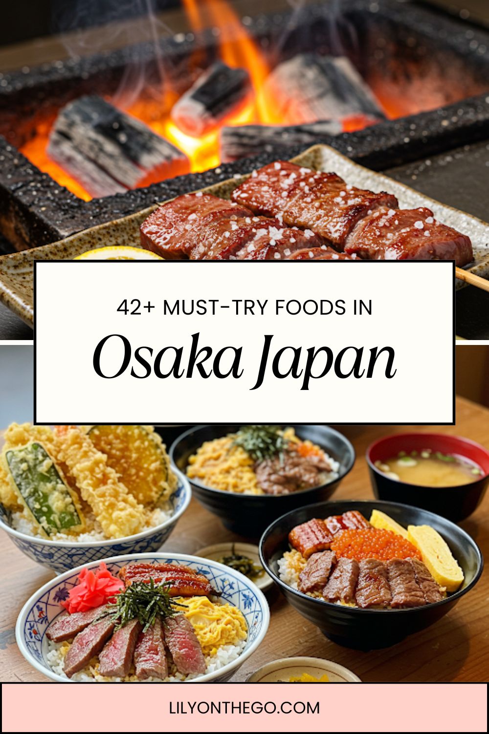 Osaka Must Eat food