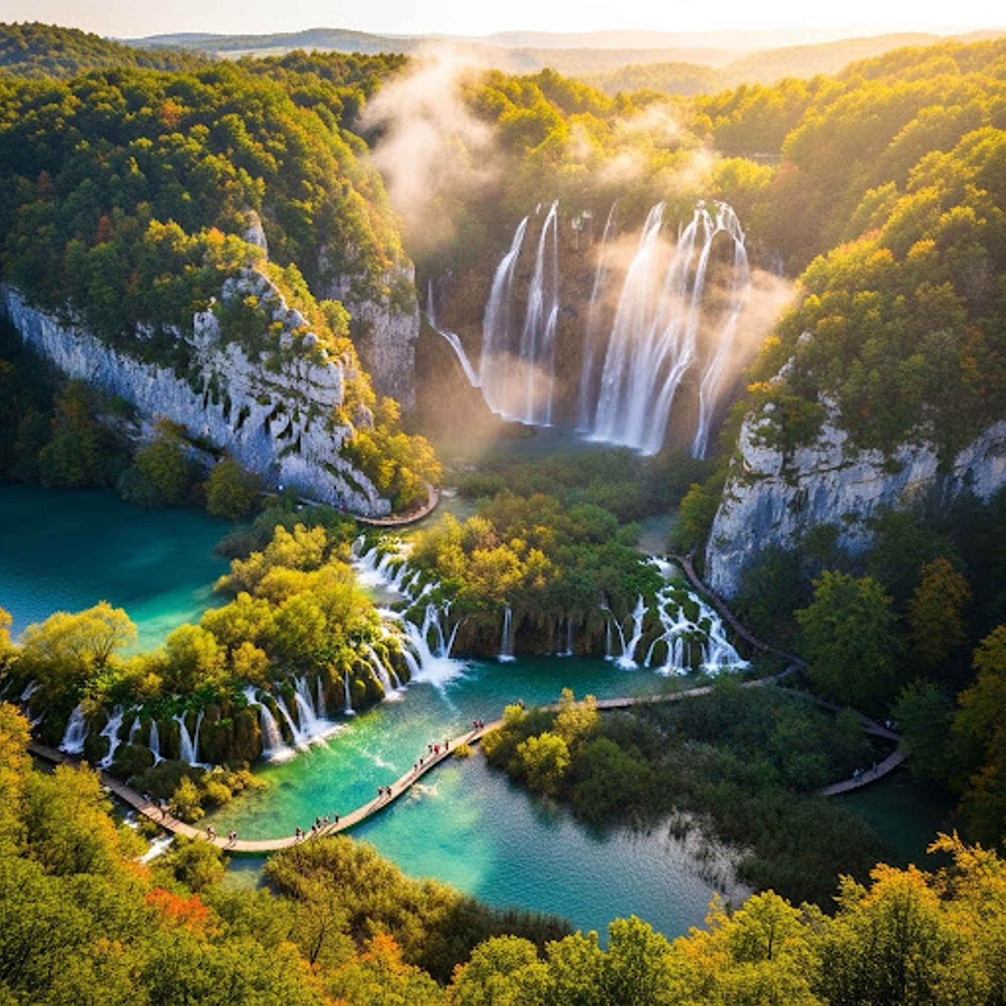 Plitvice Lakes Map