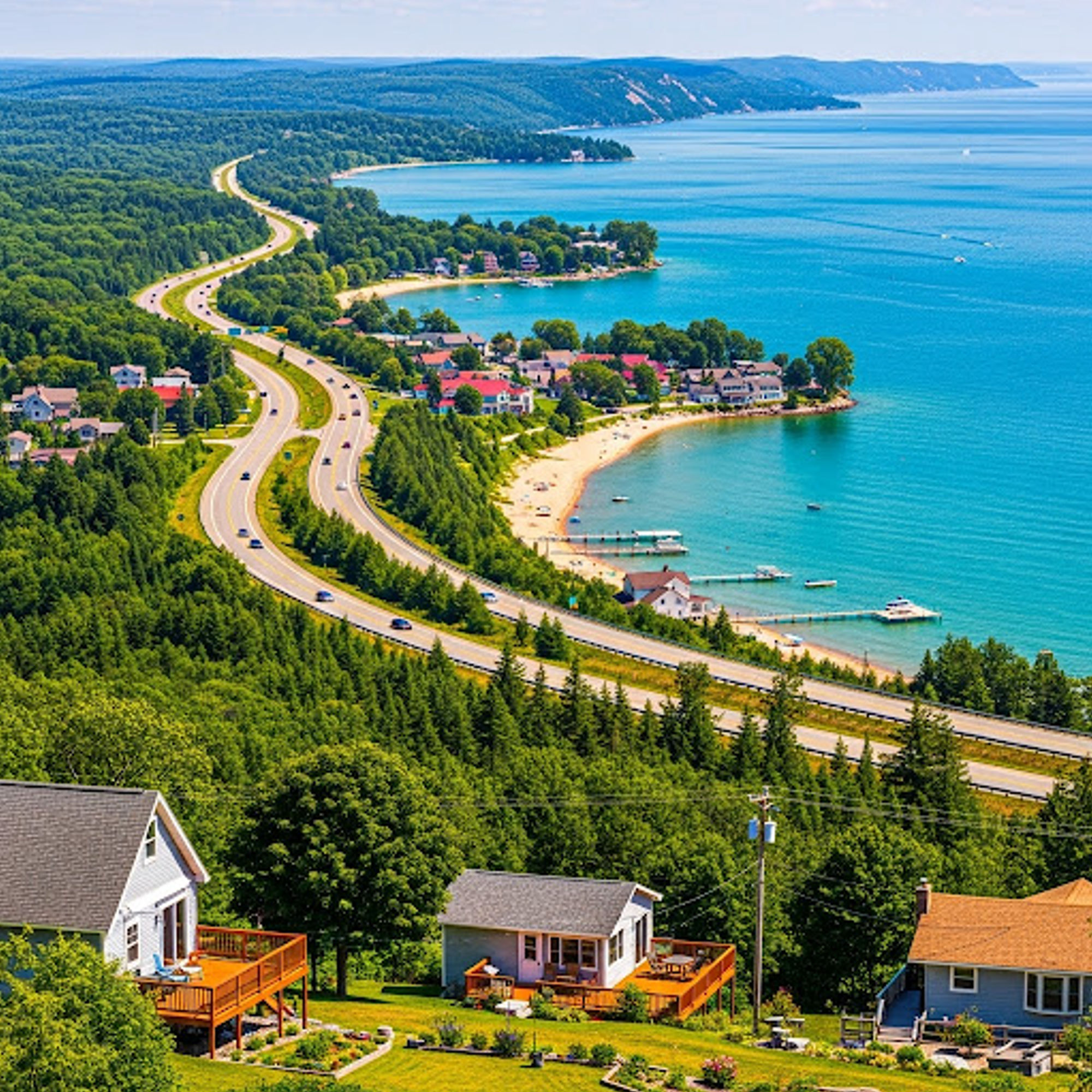 Beautiful Five Great Lakes