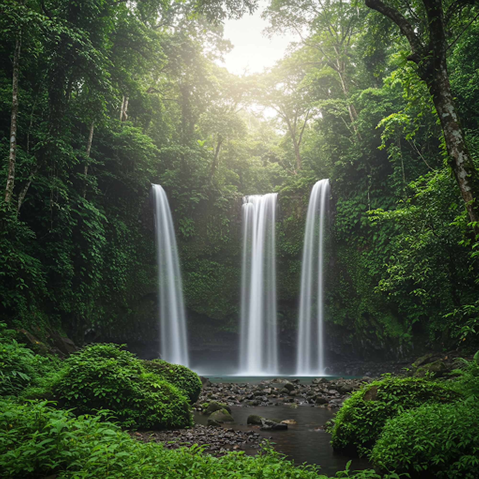 Waterfalls Bali Map
