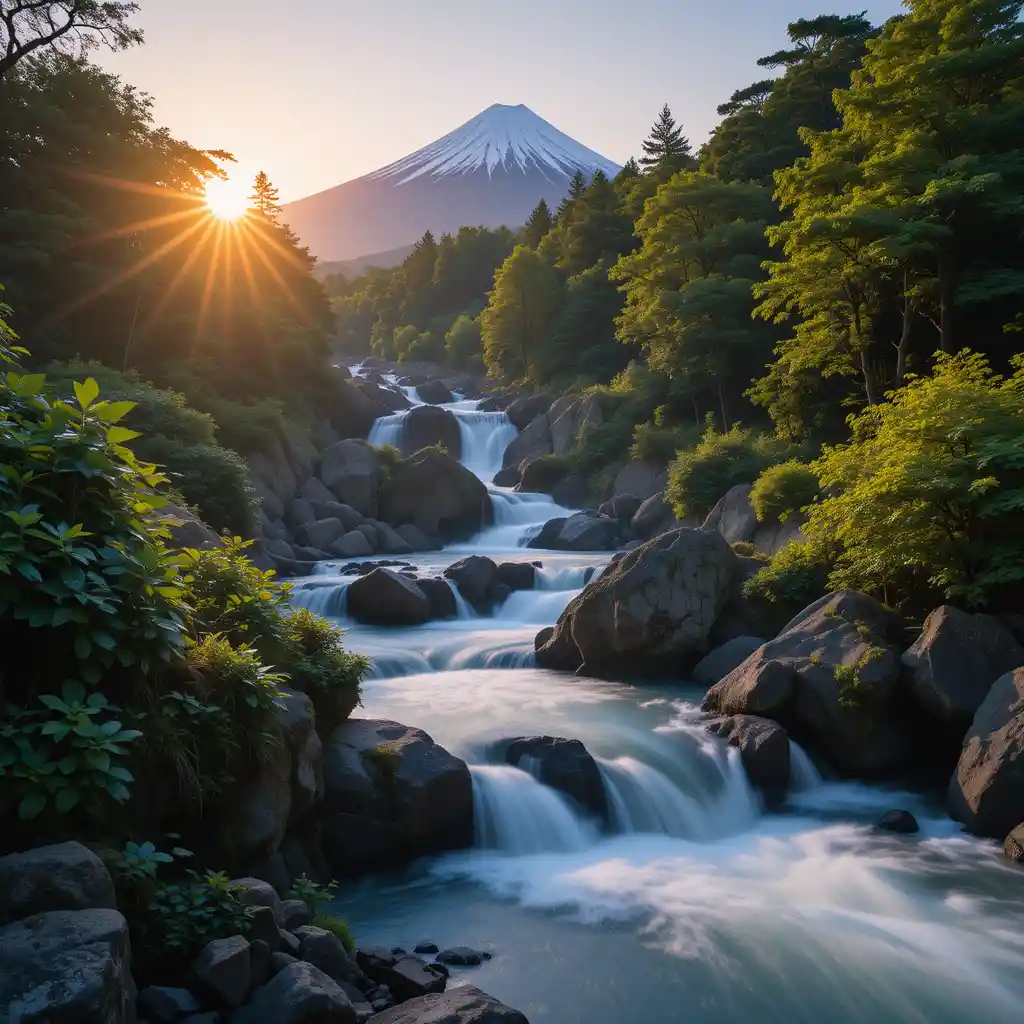 Fuji at Sunrise