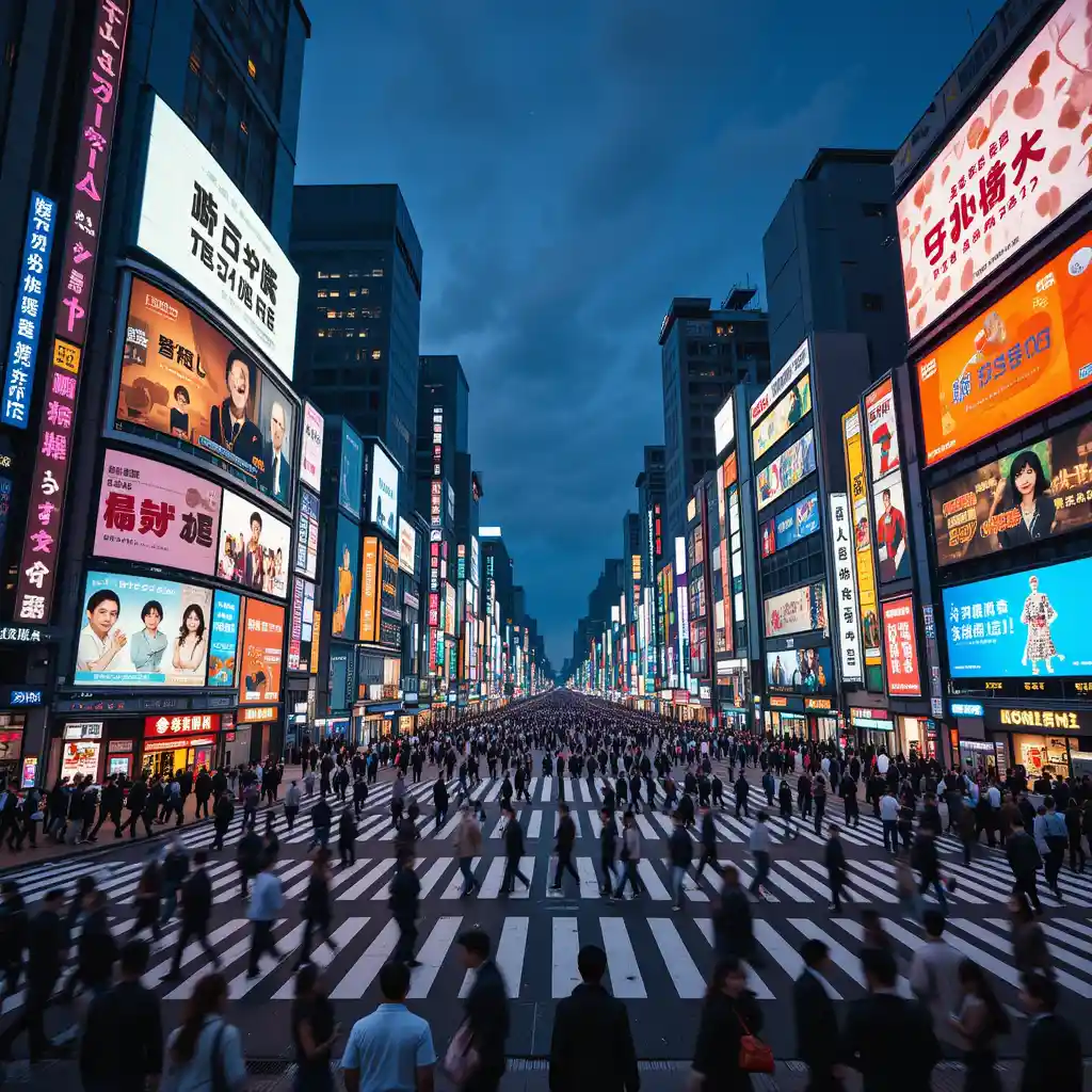 Nightlife in Tokyo