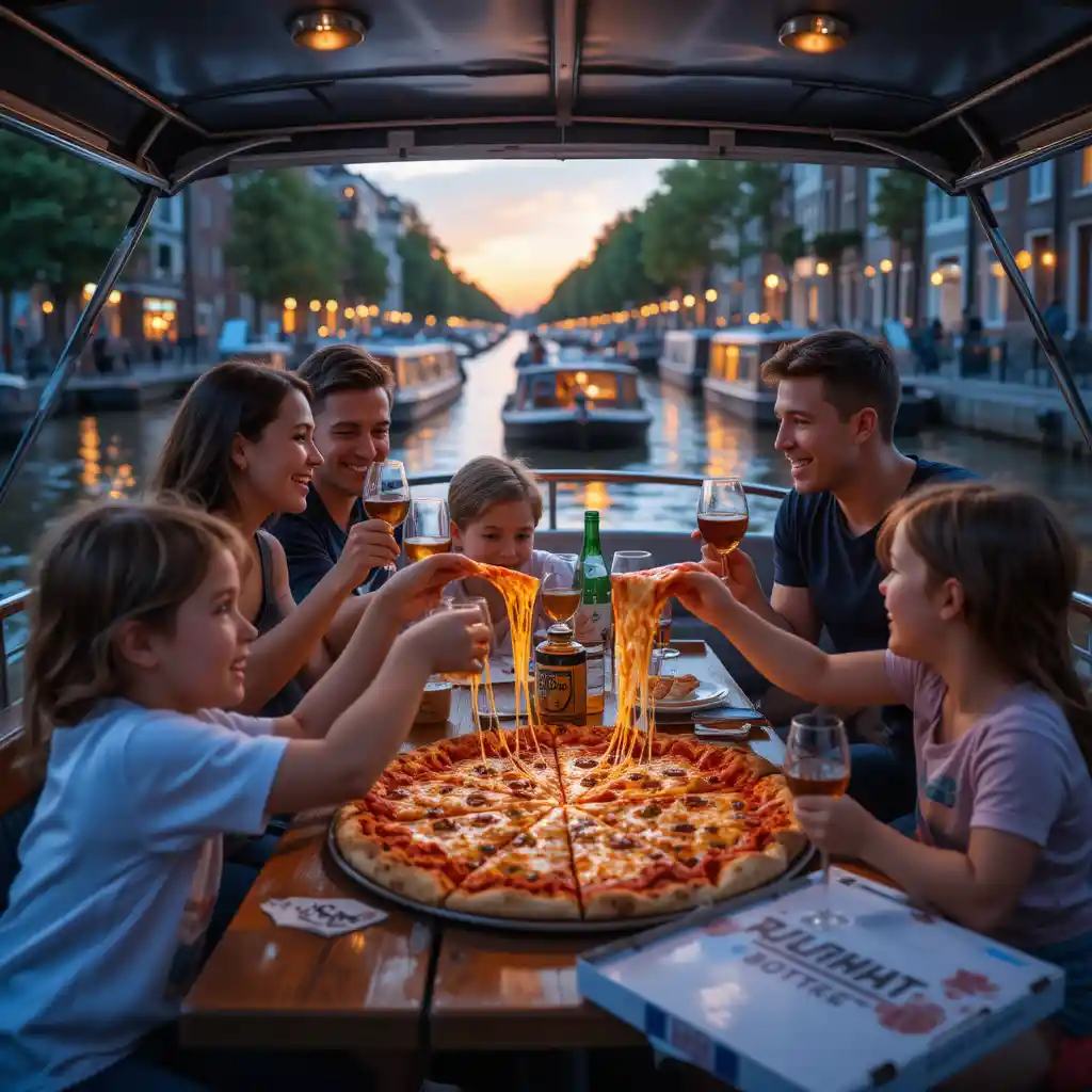 Pizza and Drinks Cruise by Lovers