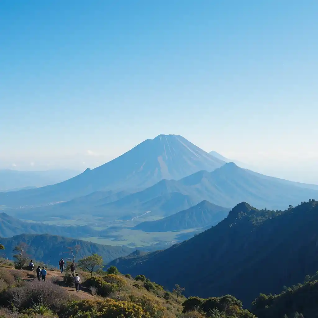 Mount Rinjani Trekking Map