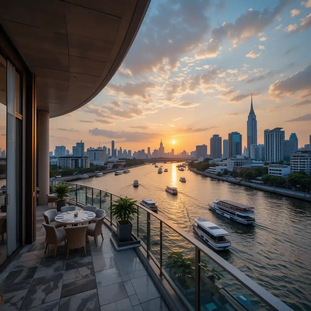 Riverside Hotels for Scenic Sunsets