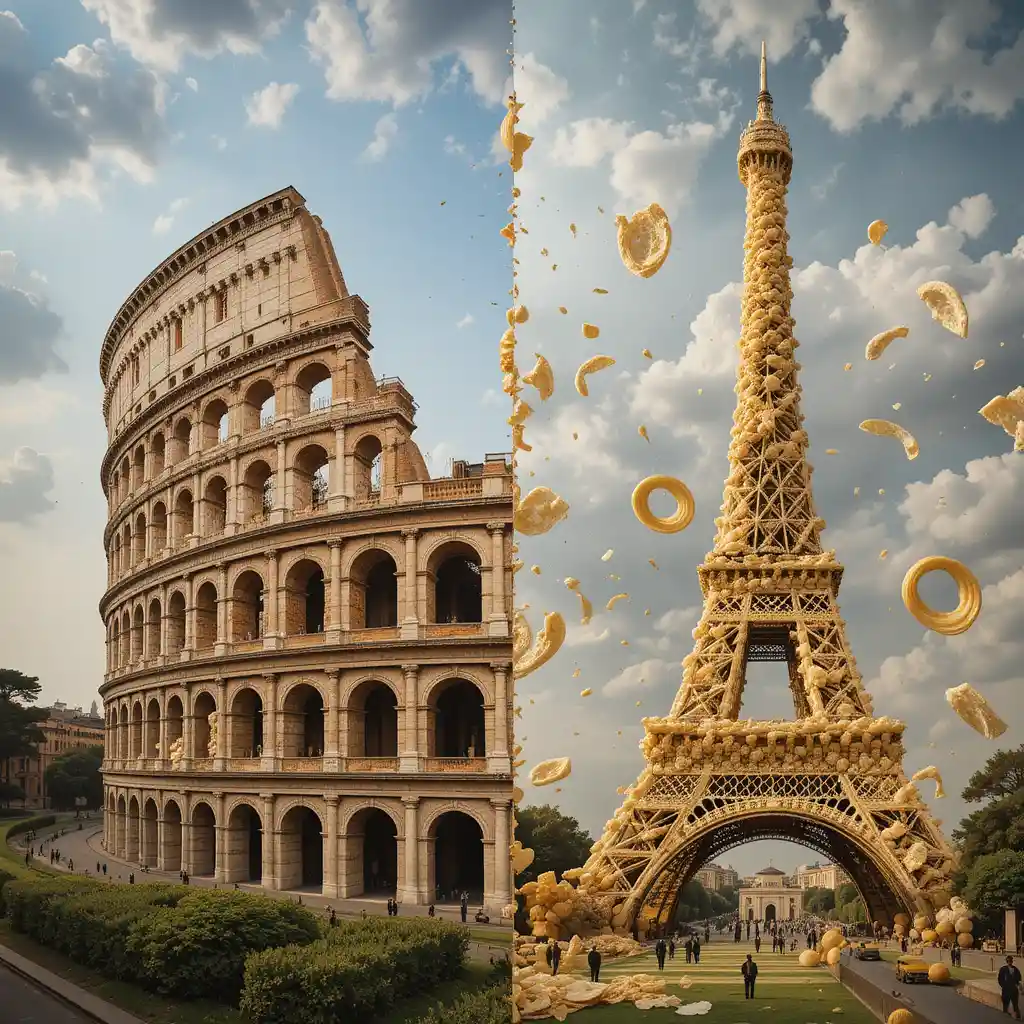Foodie Travel Caption
