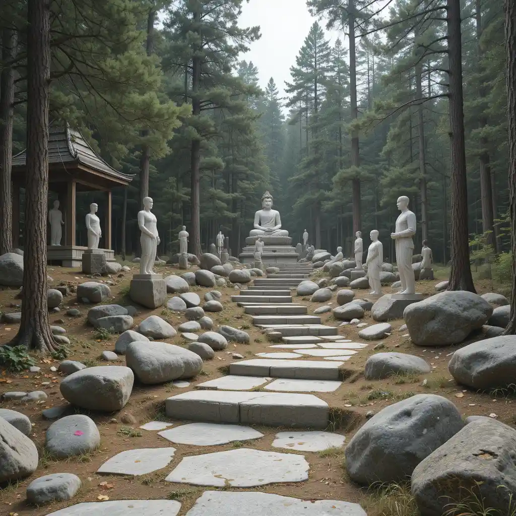 Jeju Island Statue
