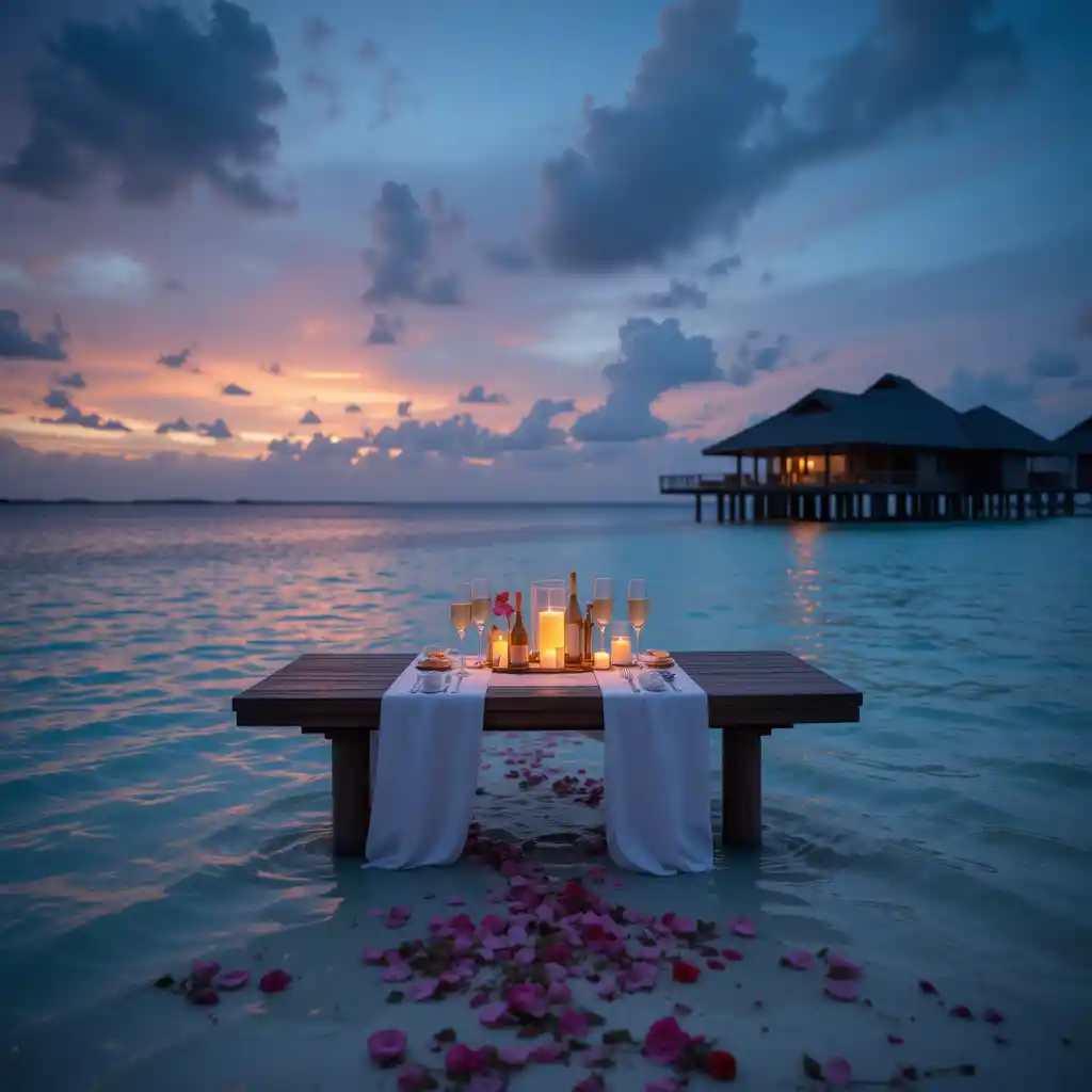 Night Experience in Maldives