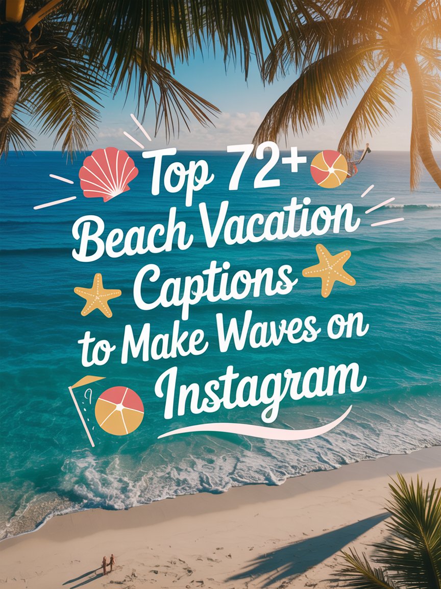 Beach Vacation Captions