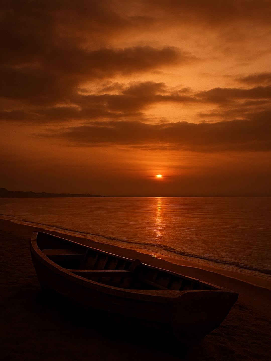 Maldives aesthetic sunset