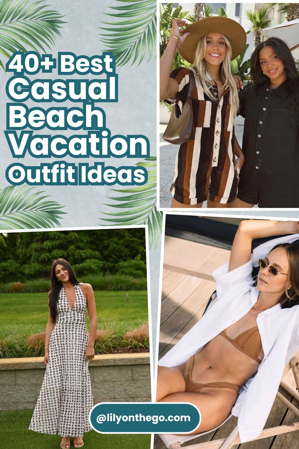 Casual Beach Vacation Outfits