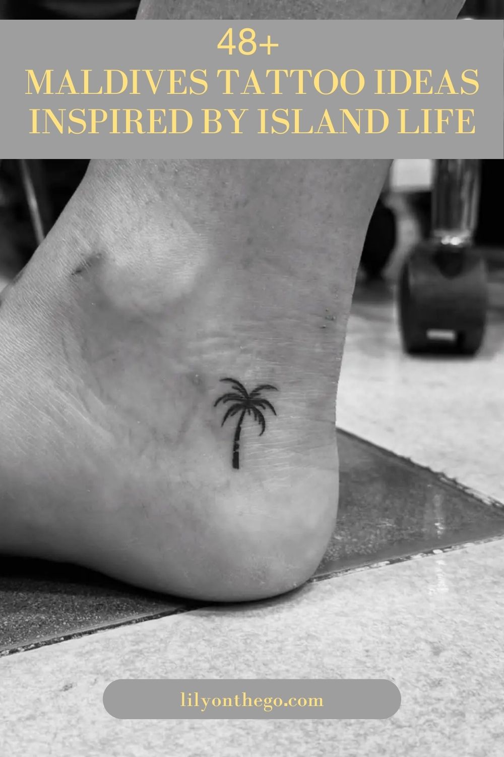 48+ Maldives Tattoo Ideas Inspired by Ocean & Island Life