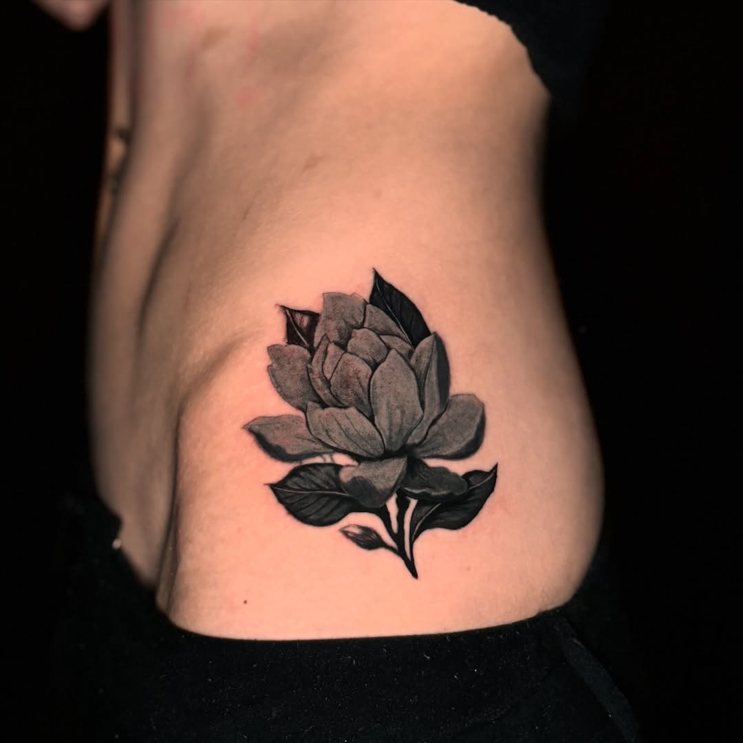 Lotus flower tattoo