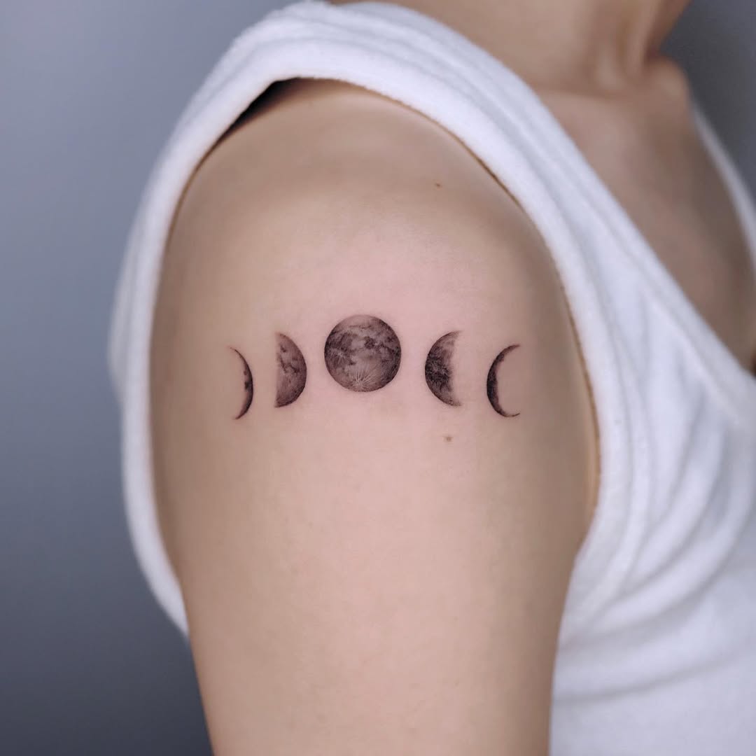 Moon Phases tattoo