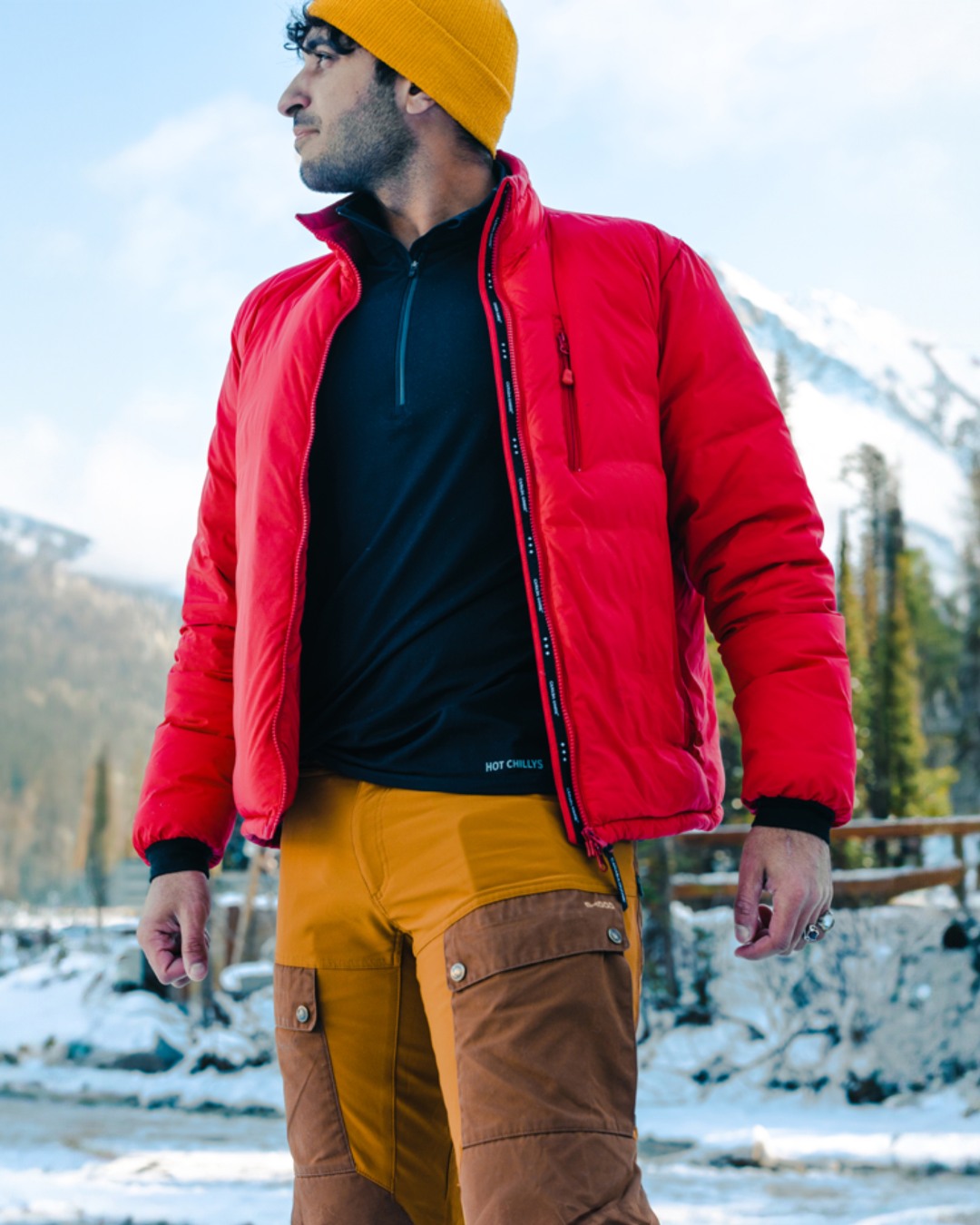 puffer jacket for ski trip