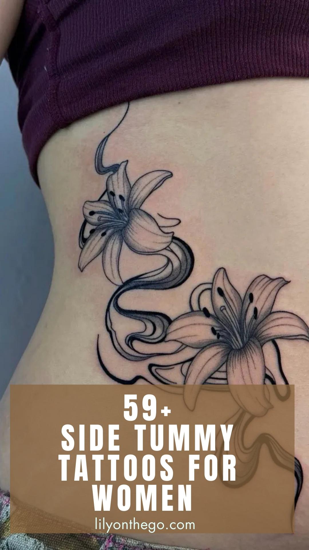 59+Side Tummy Tattoos for Women Trend Design Guide